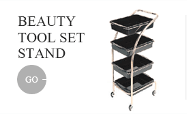 beauty tool set stand